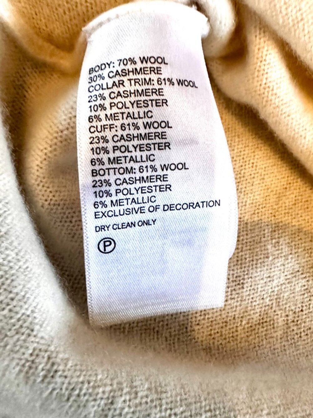 Tommy Bahama women's XS cashmere blend sweater - Picture 4 of 12